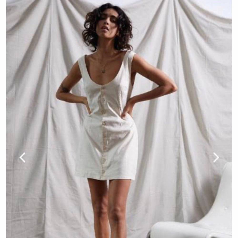 AFENDS Melodie hemp button down dress